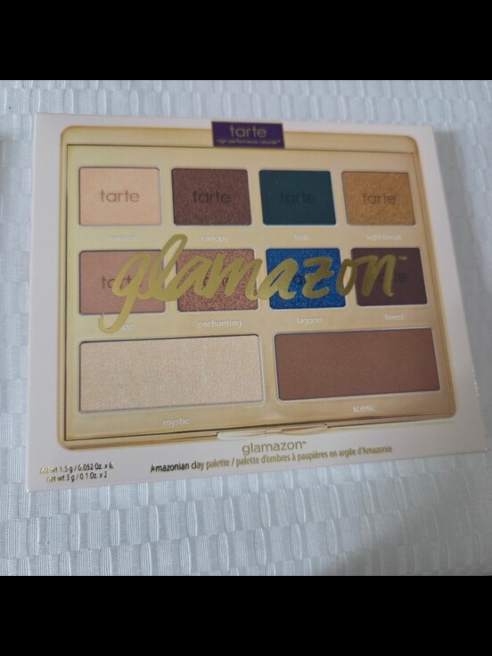 Tarte Glamazon Eyeshadow Palette NIB MSRP $49✨ FREE GIFT WITH EVERY PURCHASE ✨